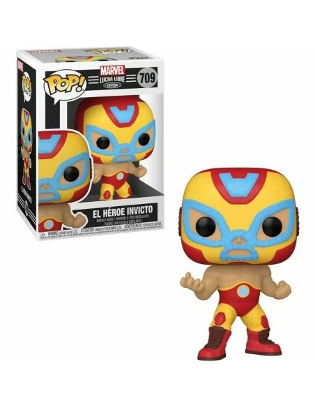 Collectable Figures Funko Pop! Marvel Lucha Libre - Iron Man Nº 709