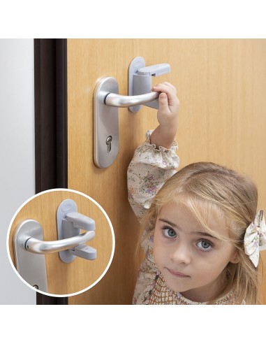 Door Lever Safety Lock Dlooky InnovaGoods 2 Units