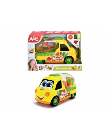 Vehicle Dickie Toys Van Yellow Plastic Christmas