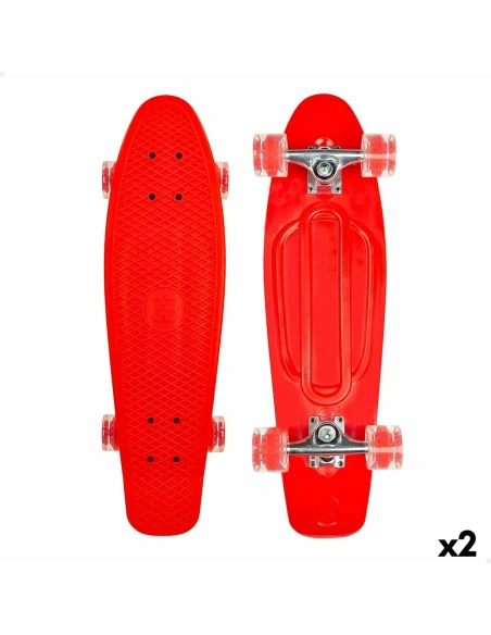 Skateboard Colorbaby Rouge (2 Unités)