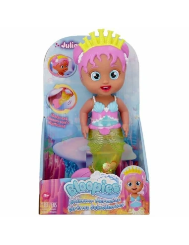 Babypuppe IMC Toys Bloopies Shimmer Mermaids Julia