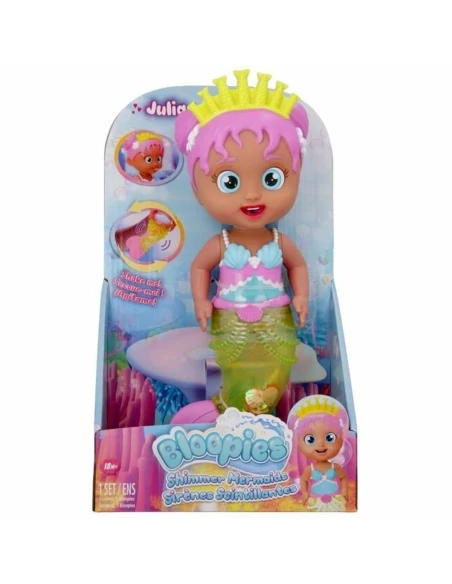 Baby Doll IMC Toys Bloopies Shimmer Mermaids Julia