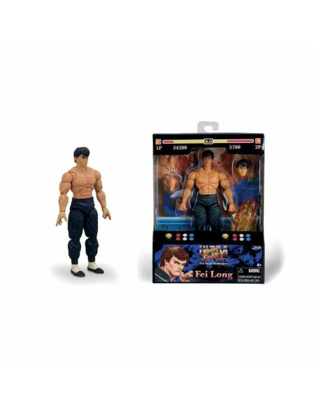 Jointed Figure Jada Street Fighters - Fei-Long 15 cm