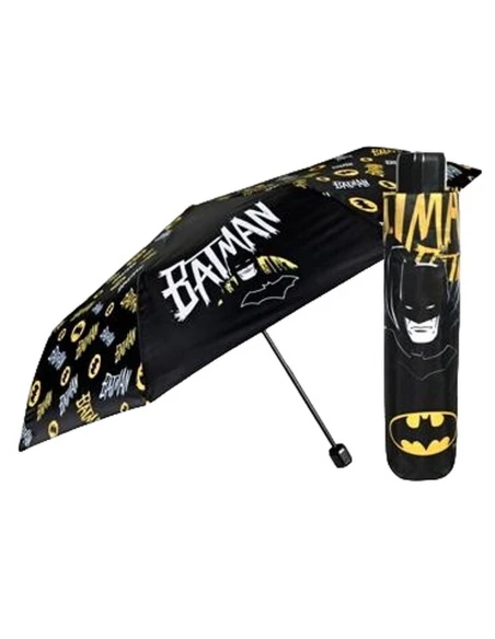 Foldable Umbrella Batman Perletti Black Ø 91 cm Children's