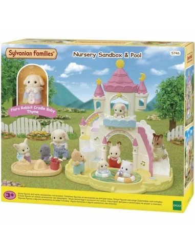 Ensemble de jouets Sylvanian Families 5746 Nursery sandbox & Pool Plastique