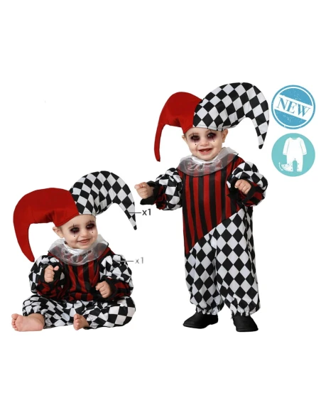 Costume for Babies Harlequin + 24 Months