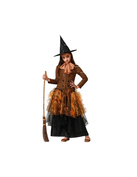 Costume per Bambini Strega 3-4 Anni