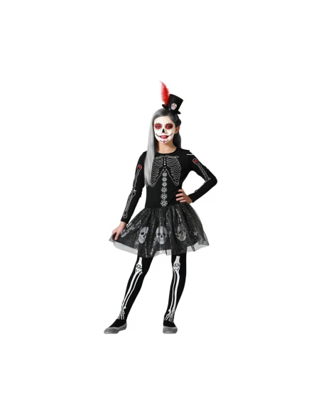 Costume per Bambini Scheletro 10-12 Anni