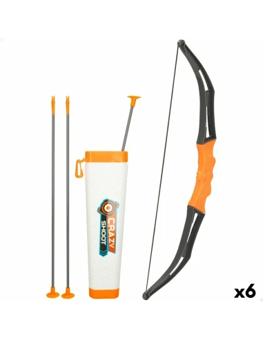 Archery Set with Target Colorbaby 6 Units