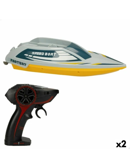 Bateau radiocommandé Colorbaby (2 Unités)