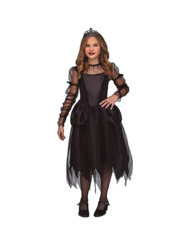 Costume per Bambini 5-6 Anni Nero gotica (3 Pezzi)