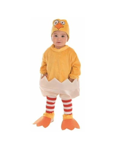 Costume for Babies 0-12 Months Chicken Yellow (4 Pieces)