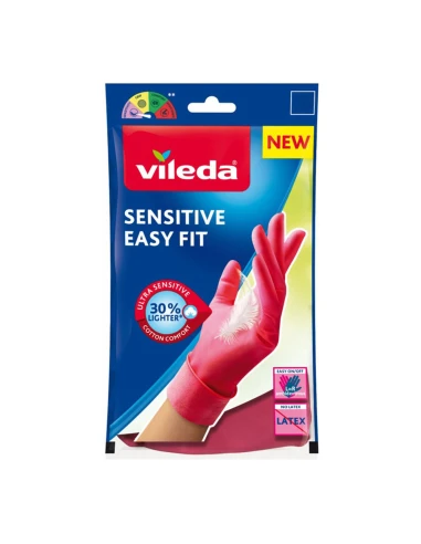 Nitrile gloves Vileda Easy Fit 168412 M