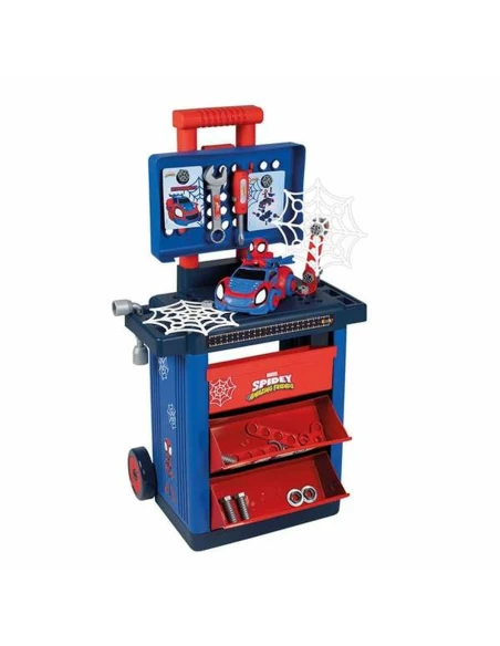 Werkzeugkasten für Kinder Spidey Trolley 73 x 39 x 26,5 cm