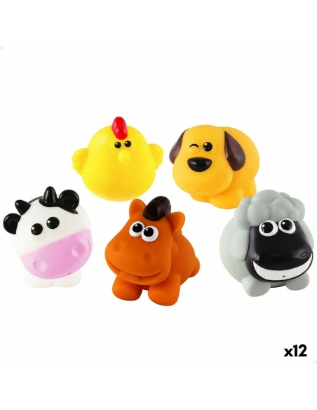 Set Animali della Fattoria Winfun 7 x 6,5 x 4 cm (12 Unità)