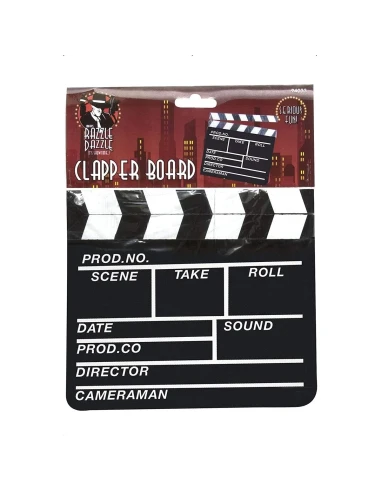 Accessori per travestimenti Smiffy's Clapper Board Nero