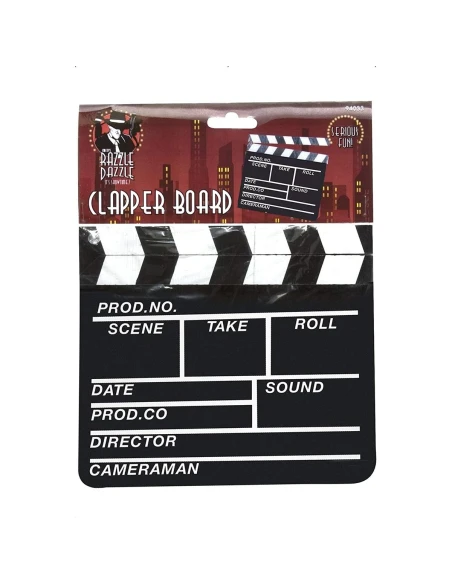 Costune accessorie Smiffy's Clapper Board Black