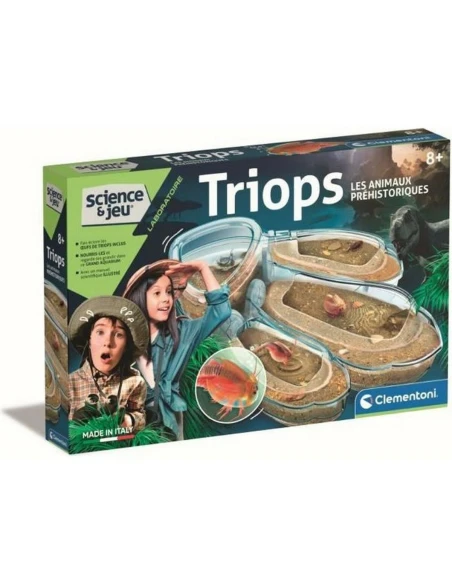 Science Game Clementoni Triops Les animaux préhistoriques FR