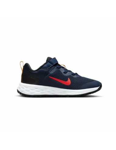 Scarpe Sportive per Bambini Nike REVOLUTION 6 DD1095 412 Blu Marino