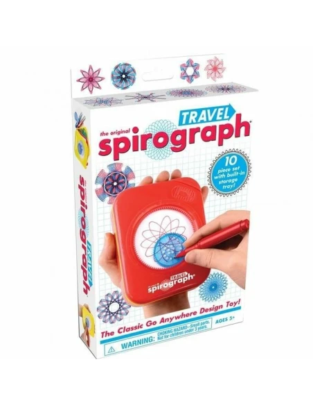 Kit de Dessin Spirograph Silverlit travel Multicouleur 10 Pièces