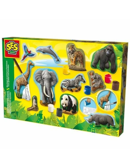 Modelling Clay Game SES Creative Molding and Painting - Animals