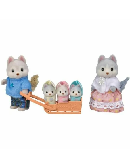 Set of Dolls Sylvanian Families The Husky Family