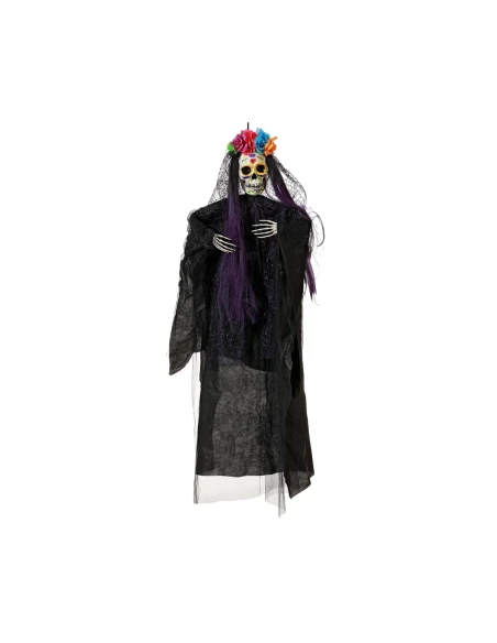 Halloween Decorations Mexican Woman Skeleton 120 x 90 x 14 cm