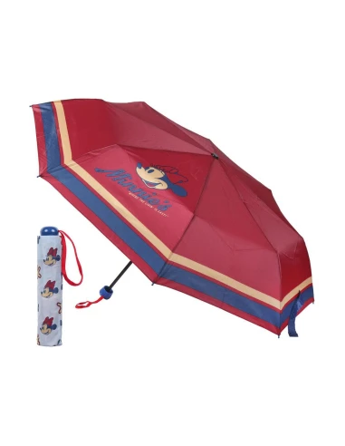 Parapluie pliable Minnie Mouse Rouge (Ø 97 cm)