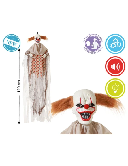 Halloween Decorations Male Clown 120 x 70 x 12 cm