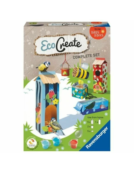 Bastelspiel Ravensburger EcoCreate Midi Vogelfutterhaus