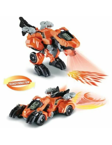 Macchina a giocattolo Vtech Dinos Fire - Furex, The Super T-Rex Arancio