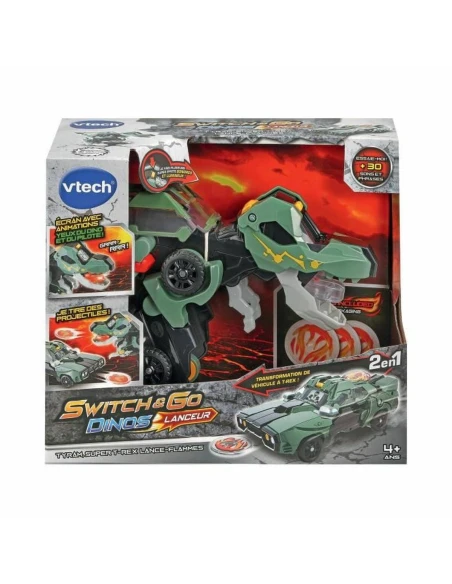 Vehicle Playset Vtech Swich and Go Dinosaur