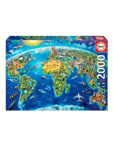 Puzzle Educa World Symbols 17129.0 2000 Pezzi