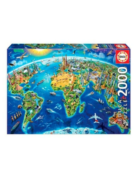 Puzzle Educa World Symbols 17129.0 2000 Pezzi