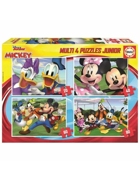 Puzzle Educa 80 Pezzi (20 + 40 + 60 + 80 pcs)