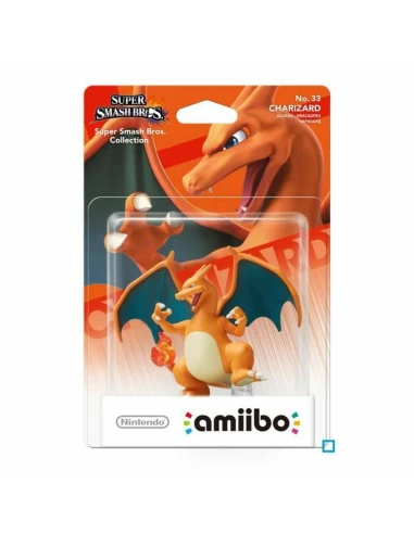 Statuina da Collezione Amiibo Super Smash Bros No.33 Charizard - Pokémon