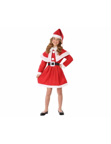 Costume for Children 69208 7-9 Years Red Christmas (4 Pieces)