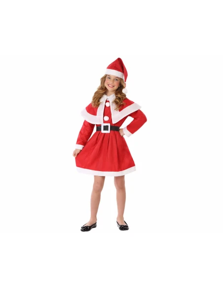 Déguisement pour Enfants 69208 7-9 Ans Rouge Noël (4 Pièces)