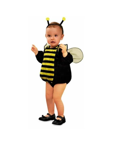 Costume for Children My Other Me Bee 3 Pieces Yellow