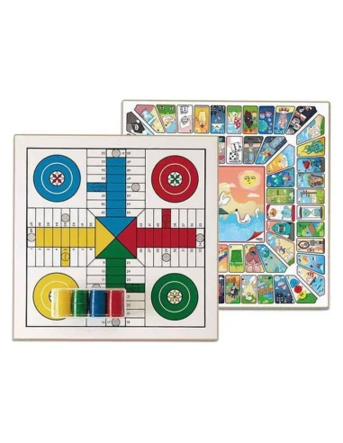 Tabellone per Parcheesi e Gioco dell'Oca Cayro T-131/A