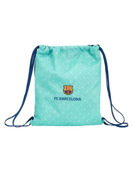 Backpack with Strings F.C. Barcelona Turquoise