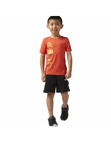 Ensemble de Sport pour Enfants Reebok BK4380 Orange