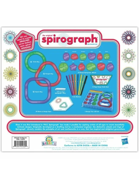 Set da Disegno Spirograph Silverlit Originals Forms Multicolore 25 Pezzi