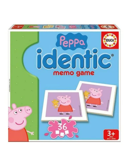 Jeux de cartes Peppa Pig Identic Memo Game Educa 16227