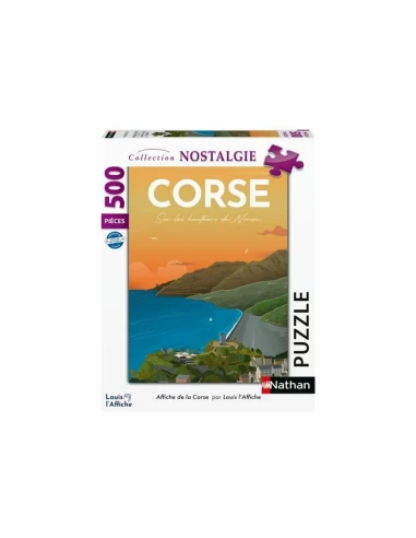 Puzzle Nathan Affiche de la Corse