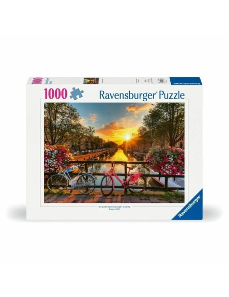 Puzzle Ravensburger Bicycles in Amsterdam