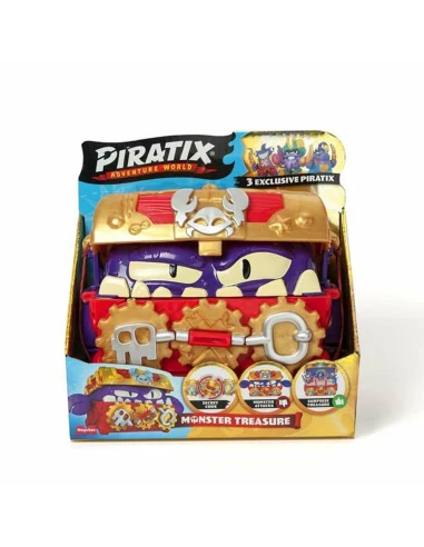 Playset Magicbox Piratix 16,8 x 17,3 x 11,9 cm Scrigno