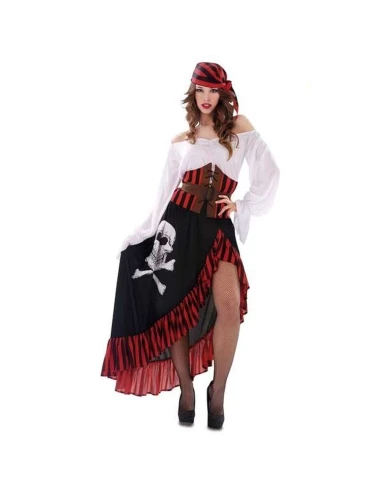 Costume for Adults Pirate 4 Pieces Lady