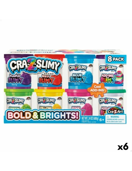 Modelling Clay Game Cra-Z-Art Bold&Brights (6 Units) Slime