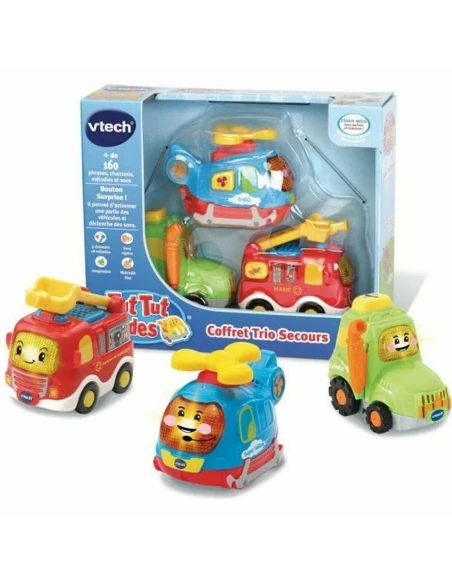 Set mit 3 Autos Vtech Tut Tut Bolides